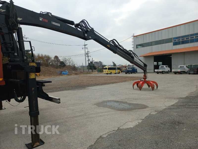 현대 엑시언트 집게차 540 14.5톤 오토 리타더 대형모터스/히아브16000XG 12