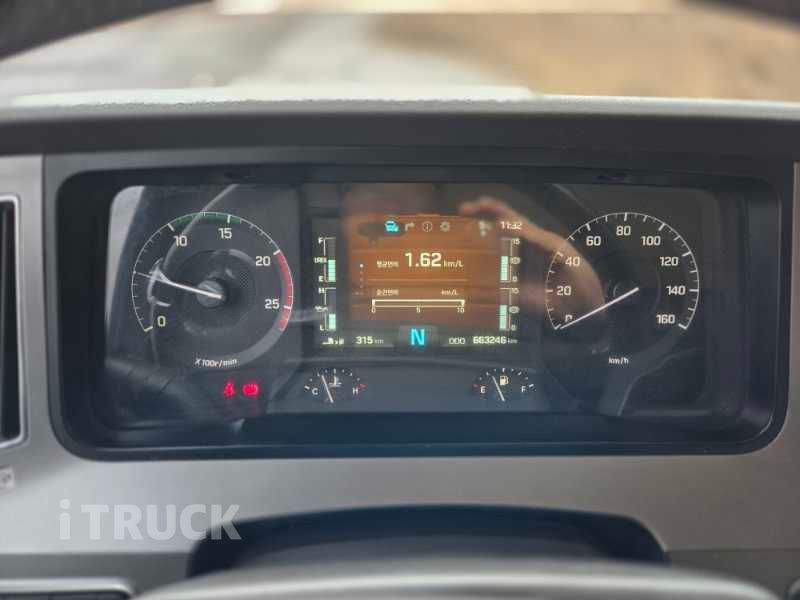 현대 엑시언트 집게차 540 14.5톤 오토 리타더 대형모터스/히아브16000XG 19