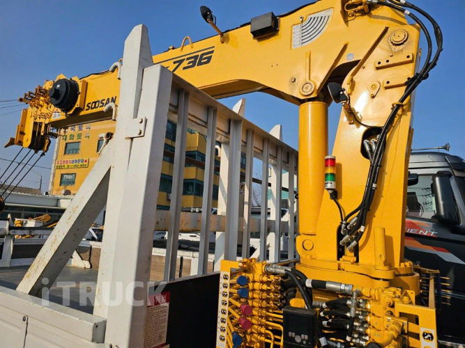 현대 카고크레인 없음(순정) 파비스 5톤 8