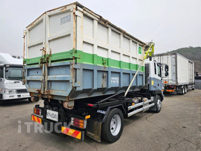 현대 메가트럭 암롤 280 5톤 수동 단바리 7