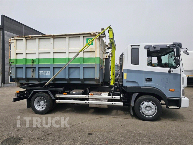 현대 메가트럭 암롤 280 5톤 수동 단바리 3