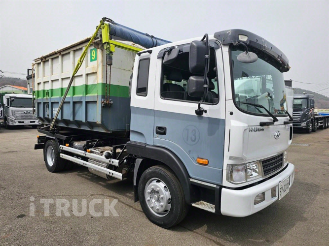 현대 메가트럭 암롤 280 5톤 수동 단바리 2