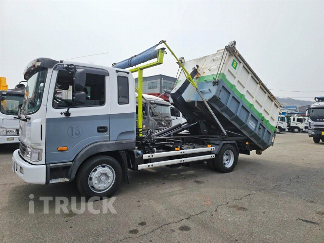 현대 메가트럭 암롤 280 5톤 수동 단바리 8