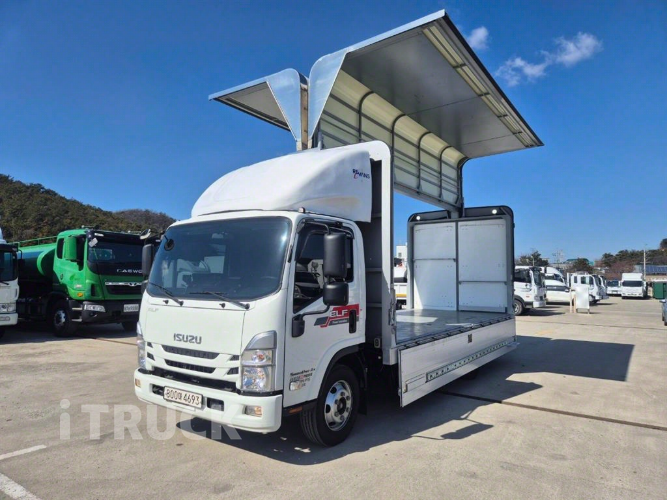 이스즈 엘프 3.5톤 광폭 윙바디 숏캡(일반캡, 표준캡) 6