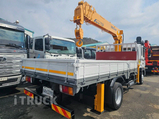 현대 카고크레인 없음(순정) 메가트럭 5톤 6