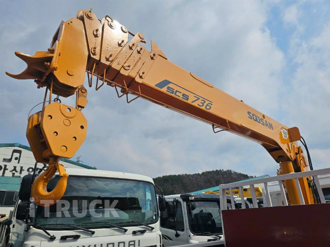 현대 카고크레인 없음(순정) 메가트럭 5톤 9