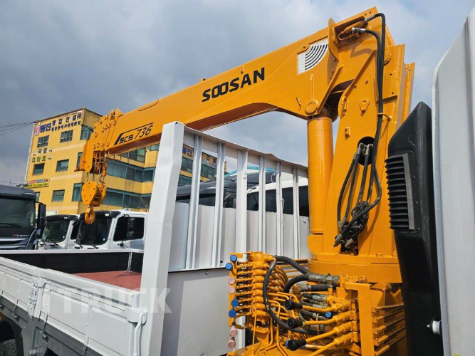 현대 카고크레인 없음(순정) 메가트럭 5톤 8