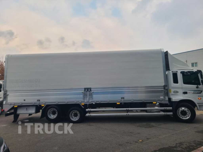 현대 메가트럭 280 후축 윙바디 5톤 수동 4