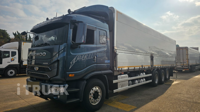 타타대우 프리마 480 후축 냉장윙 17톤 오토 2