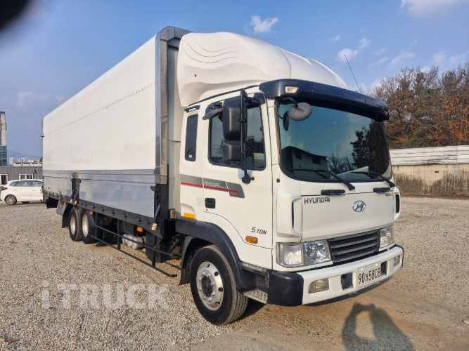 현대 메가트럭 260 앞축 윙바디 6.5톤 수동