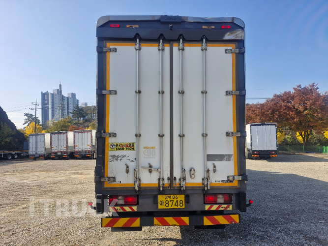 현대 엑시언트 350 후축 상승윙바디 12.1톤 수동 7