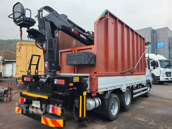 현대 메가트럭 집게차 280 5톤 수동 없음(순정) 5