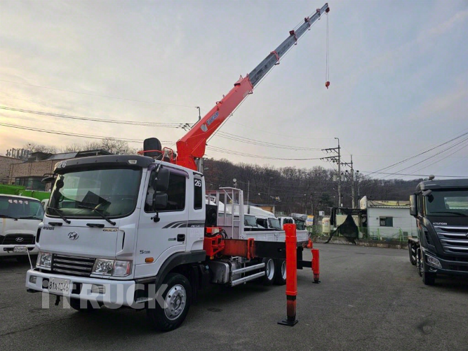 현대 카고크레인 없음(순정) 메가트럭 7.5톤 7