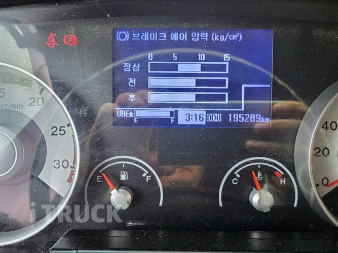 현대 카고크레인 없음(순정) 메가트럭 7.5톤 14