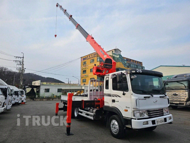현대 카고크레인 없음(순정) 메가트럭 7.5톤 8