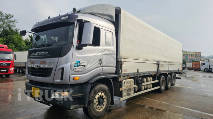 타타대우 프리마 420 후축 윙바디 14톤 오토 2