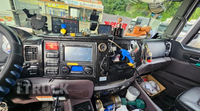 타타대우 프리마 420 후축 윙바디 14톤 오토 12