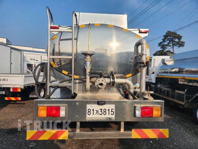 현대 살수차 트라고 스텐탱크 8,000L 수동 5