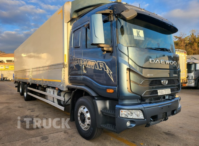 타타대우 프리마 320 후축 윙바디 8.5톤 오토