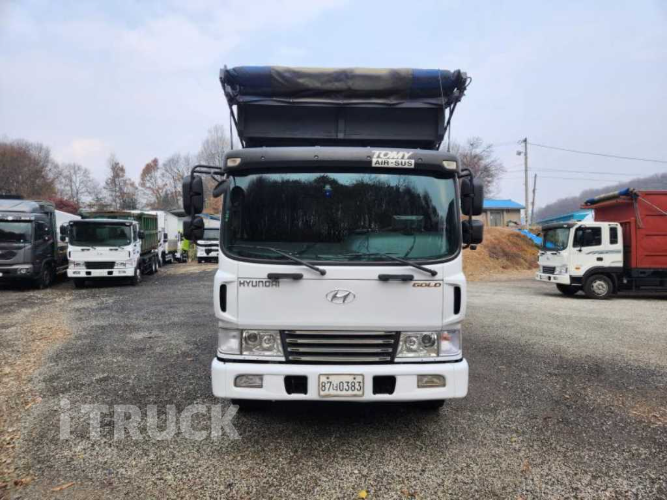 현대 메가트럭 집게차 280 5톤 수동 히아브 2