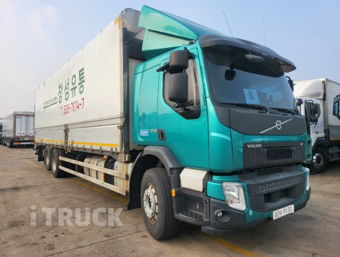 볼보 FE 350 후축 윙바디 9.5톤 오토