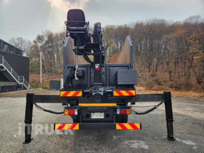 현대 메가트럭 집게차 280 5톤 수동 히야브 12000 9