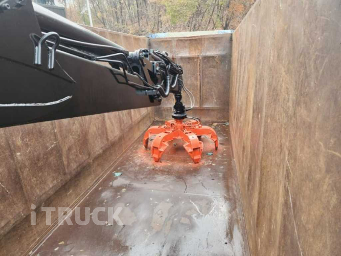 현대 메가트럭 집게차 280 5톤 수동 히야브 12000 6