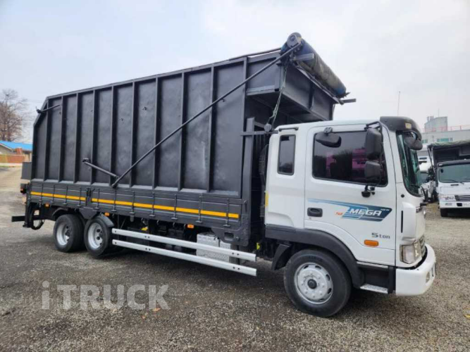 현대 메가트럭 집게차 280 5톤 수동 히야브 12000 2