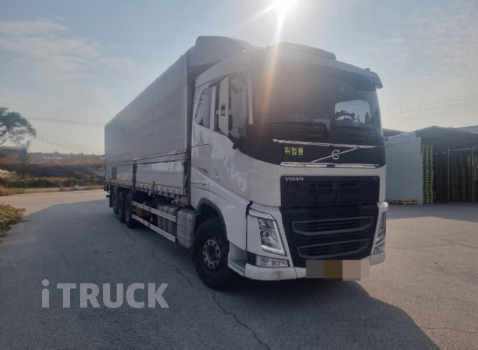 볼보 FH 500 후축 윙바디 21톤 오토 2