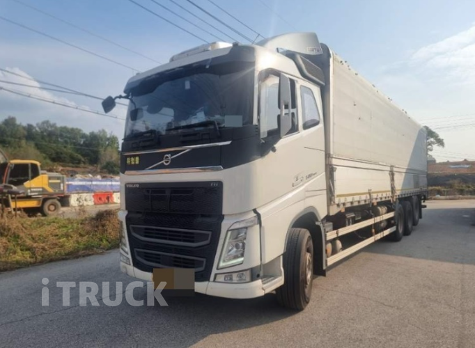 볼보 FH 500 후축 윙바디 21톤 오토