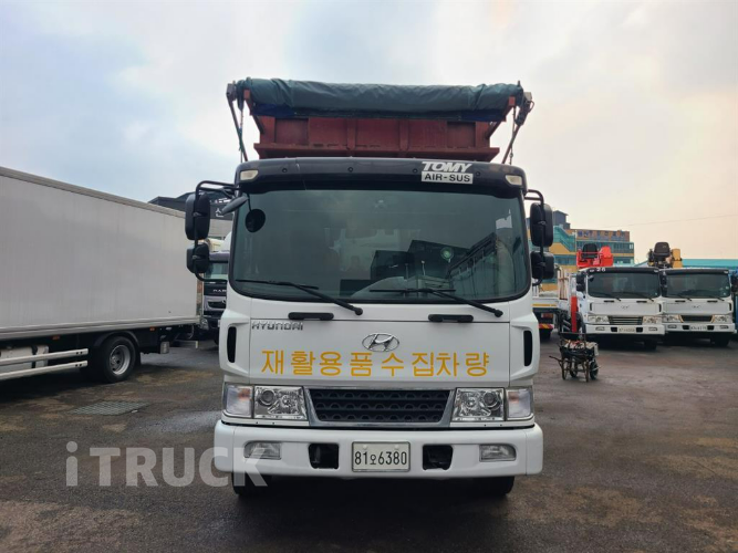 현대 메가트럭 집게차 280 5톤 수동 히이브10000 1