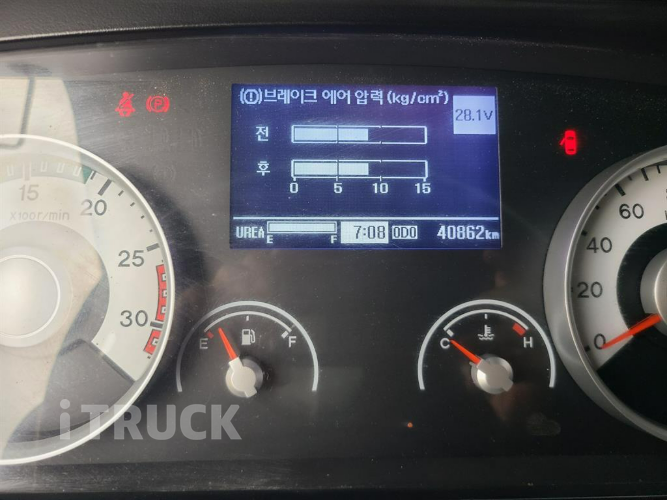 현대 메가트럭 집게차 280 5톤 수동 히이브10000 11