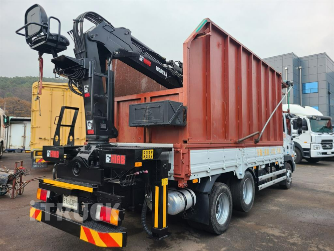 현대 메가트럭 집게차 280 5톤 수동 히이브10000 4