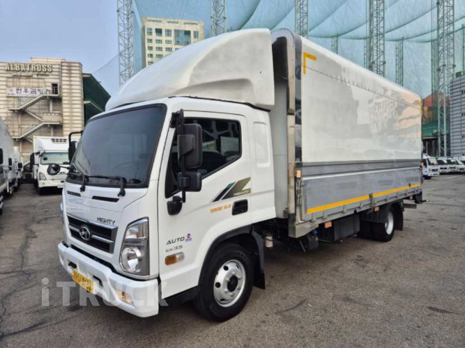 현대 올뉴마이티 3.5톤 광폭 윙바디 슈퍼캡 1