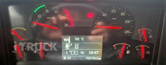 볼보 FH 540 후축 상승윙바디 23.5톤 오토 6