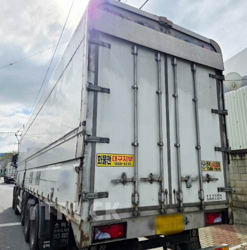 타타대우 프리마 고하중 480 앞축 상승윙바디 25톤 오토 리타더 3