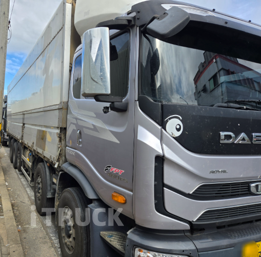 타타대우 프리마 고하중 480 앞축 상승윙바디 25톤 오토 리타더 2