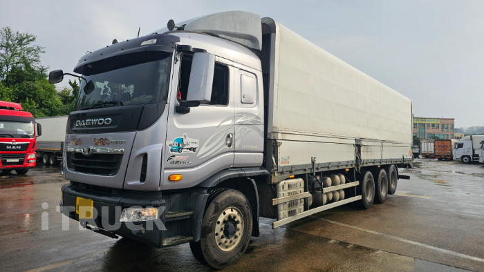 타타대우 프리마 420 후축 윙바디 14톤 오토 0