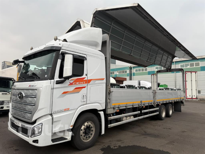 현대 엑시언트 프로 430 십바리 윙바디 13톤 오토 8