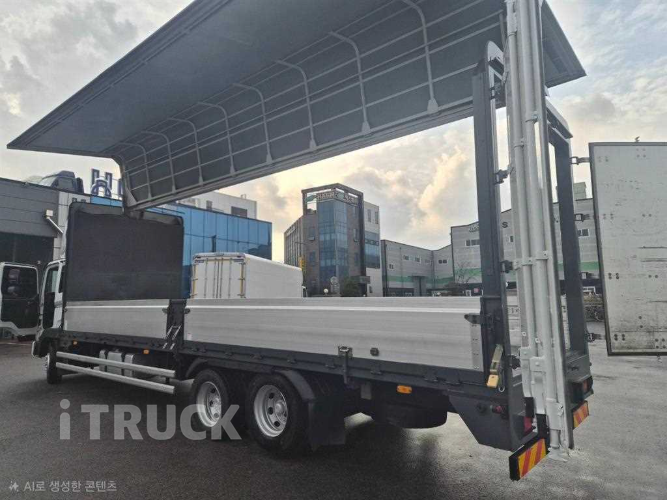 현대 메가트럭 280 후축 윙바디 5톤 수동 9