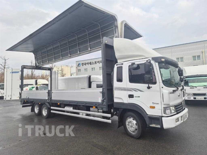 현대 메가트럭 280 후축 윙바디 5톤 수동 8