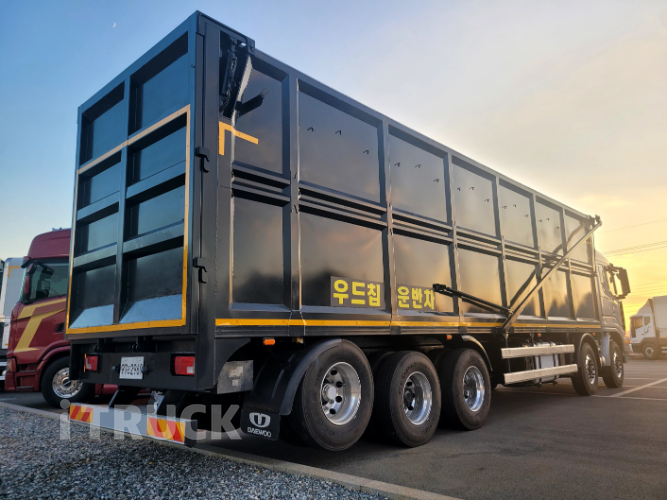 타타대우 우드칩 25톤 570 후축 오토 리타더 5