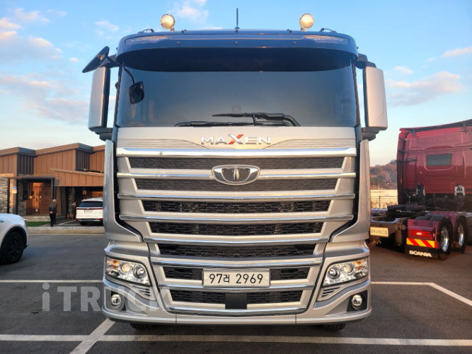 타타대우 우드칩 25톤 570 후축 오토 리타더 2