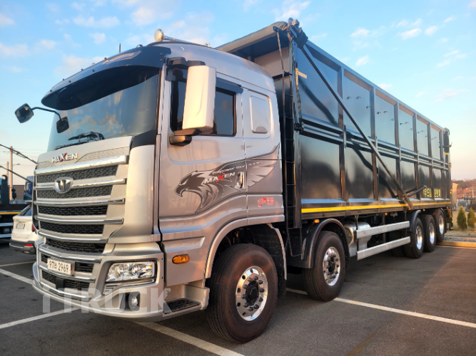 타타대우 우드칩 25톤 570 후축 오토 리타더 0