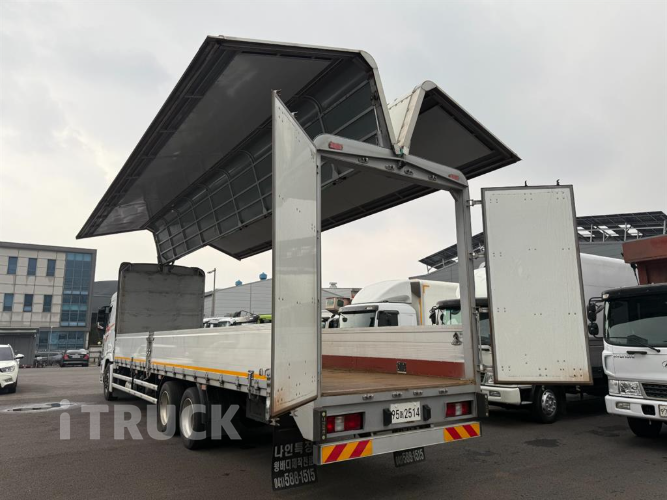 현대 트라고엑시언트 430 십바리 윙바디 13톤 오토 10