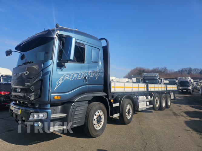 타타대우 프리마 고하중 560 앞축 카고 25톤 오토