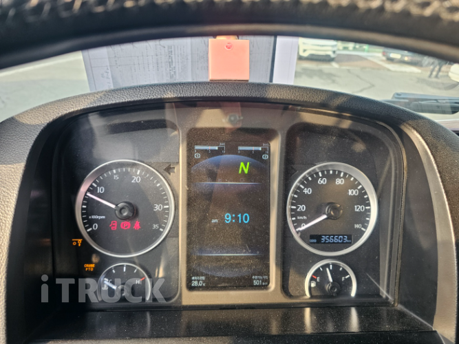 타타대우 프리마 고하중 560 앞축 카고 25톤 오토 9