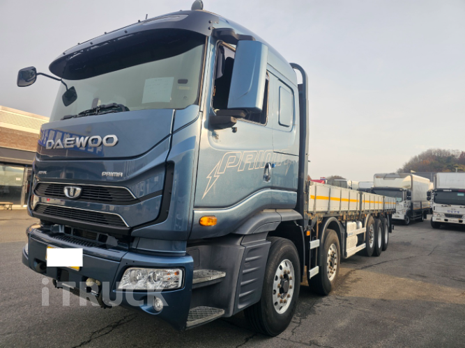 타타대우 프리마 고하중 560 앞축 카고 25톤 오토