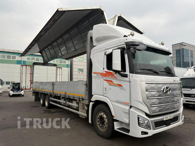 현대 엑시언트 430 앞축 윙바디 13톤 오토 7