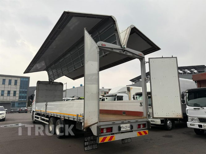 현대 엑시언트 430 앞축 윙바디 13톤 오토 10